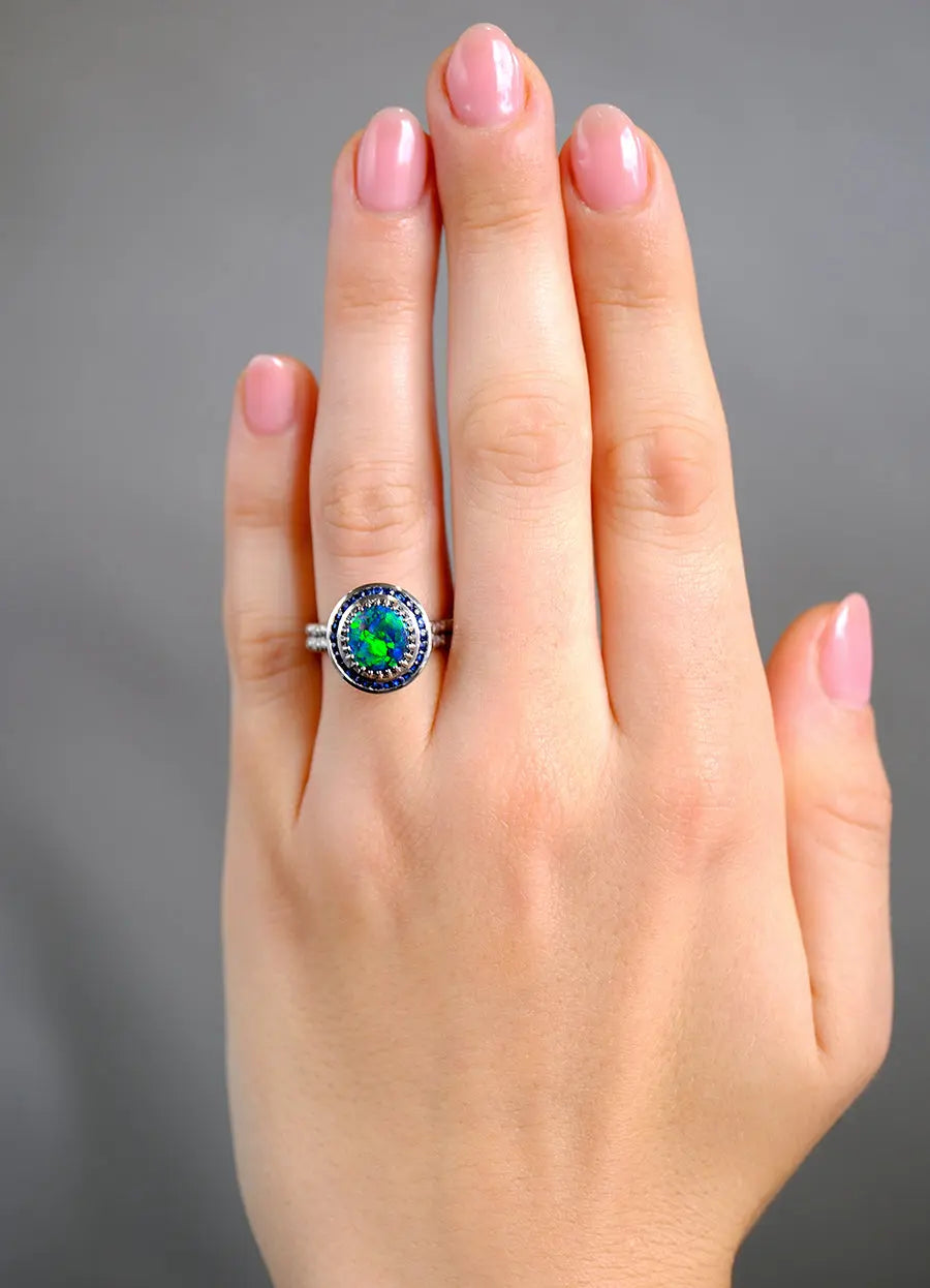 Buy Opal Ring Online In India - Etsy India